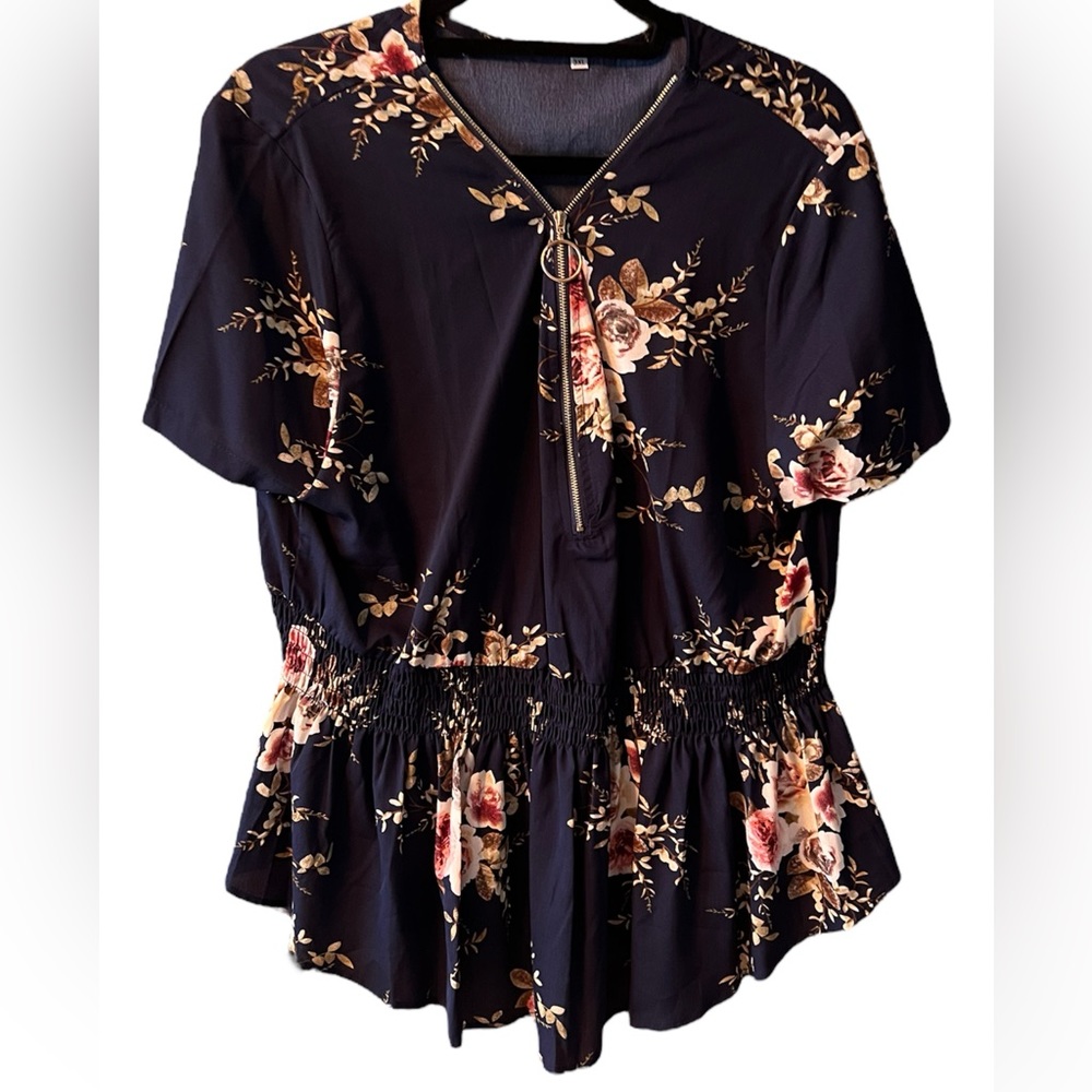 ⭐️3/$15⭐️ SHEIN Baby doll floral blouse